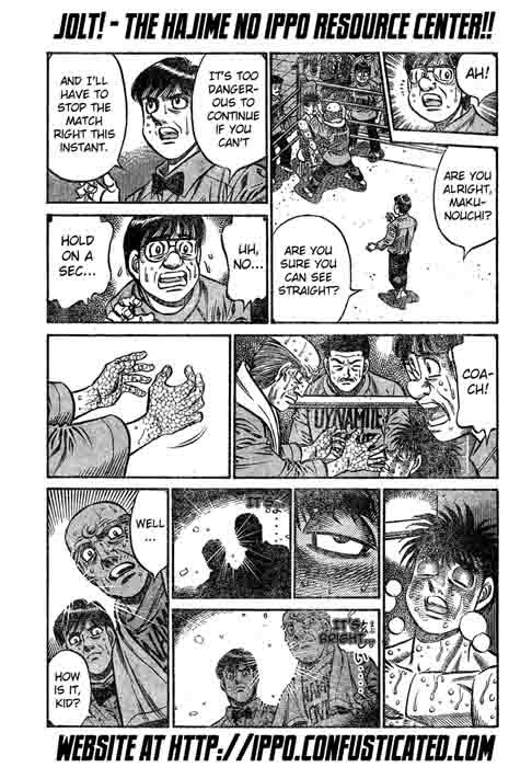Hajime no Ippo chapter 785 page 10
