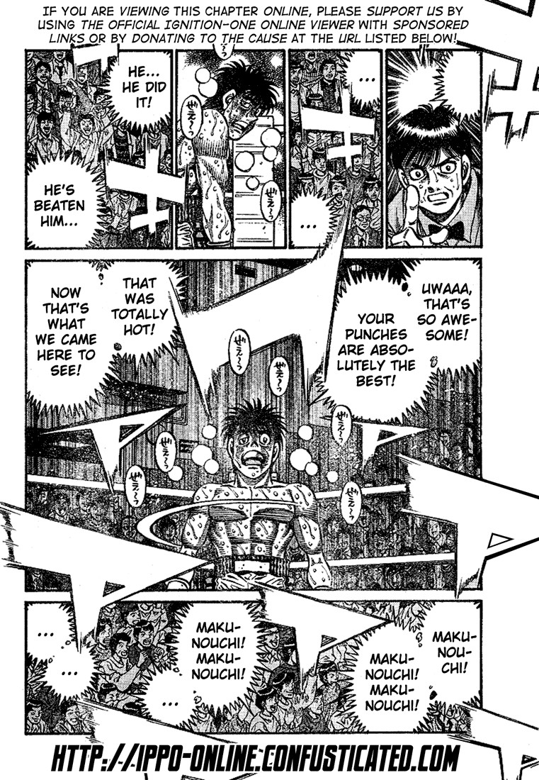 Hajime no Ippo chapter 788 page 1