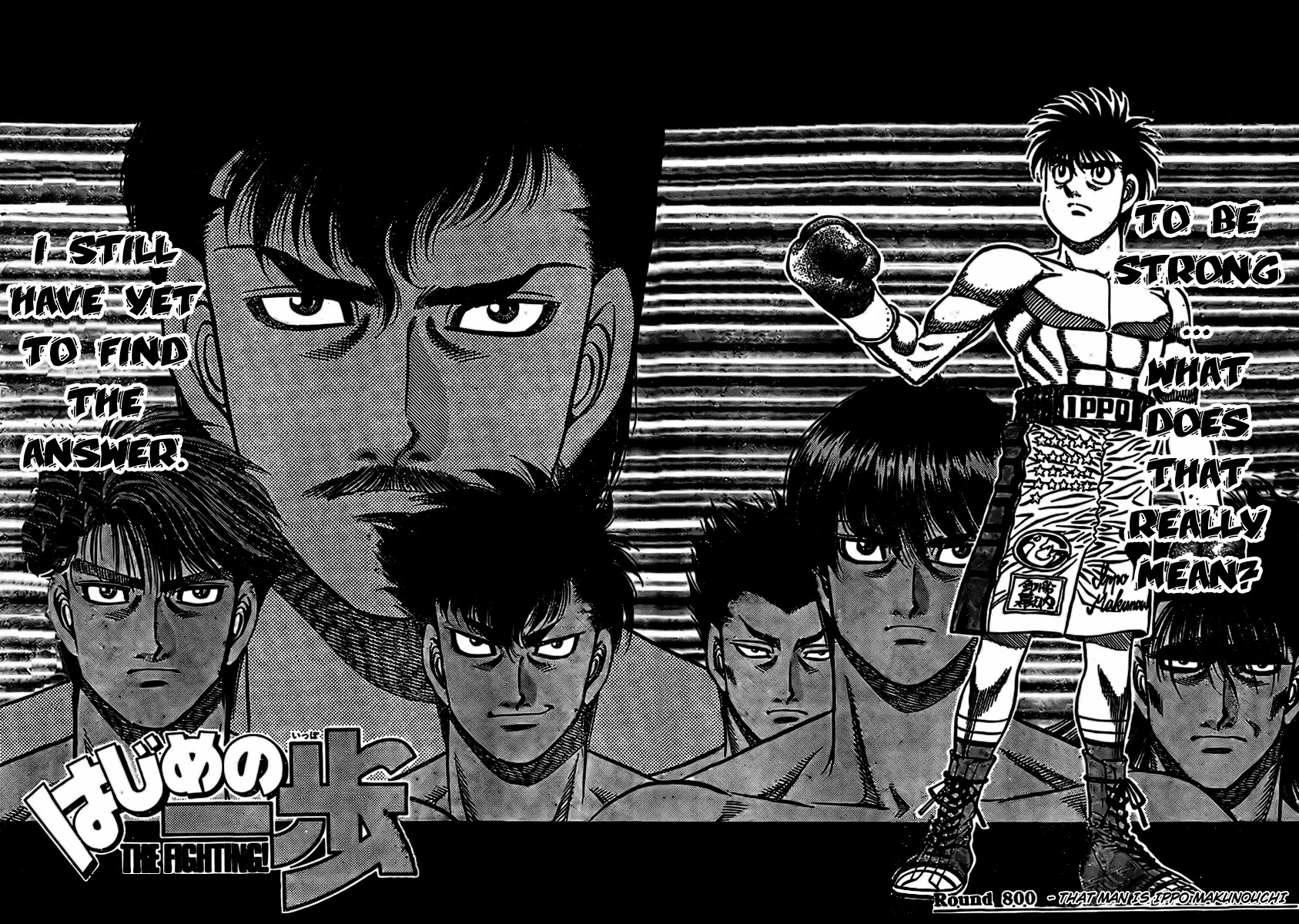 Hajime no Ippo chapter 800 page 1