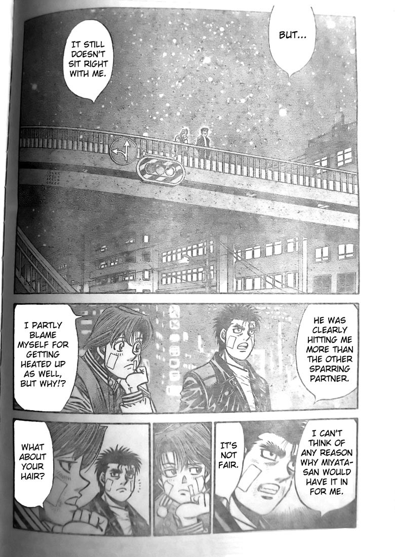 Hajime no Ippo chapter 802 page 1