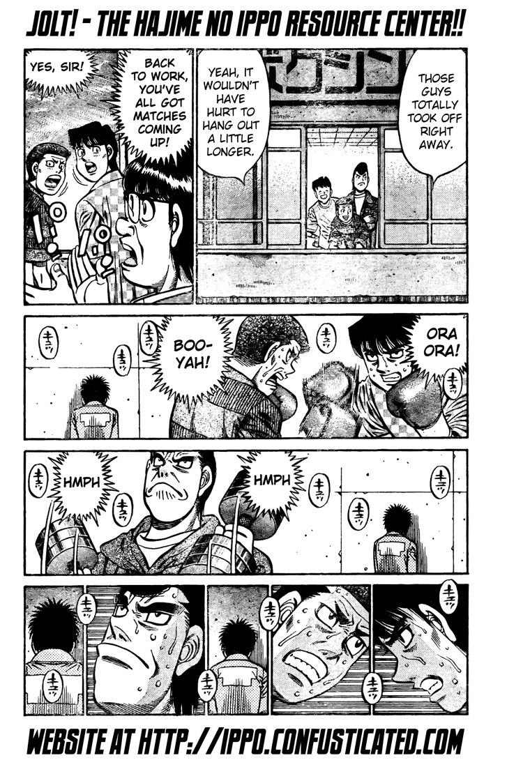Hajime no Ippo chapter 808 page 15