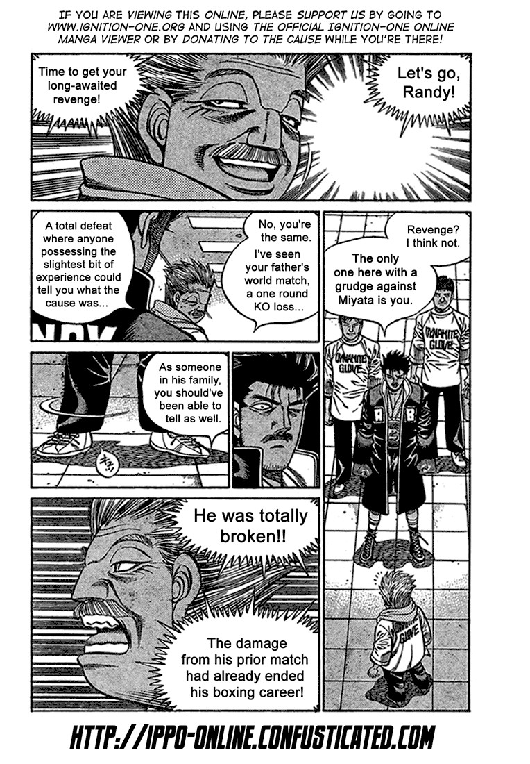 Hajime no Ippo chapter 820 page 1