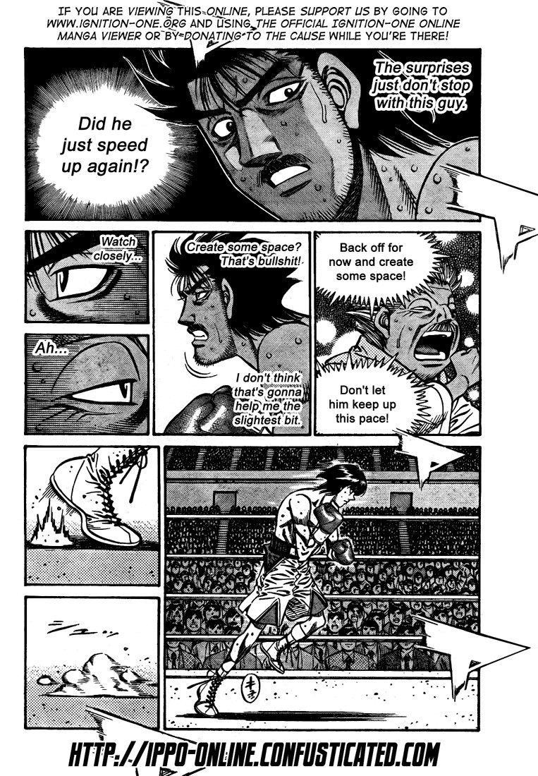 Hajime no Ippo chapter 825 page 1