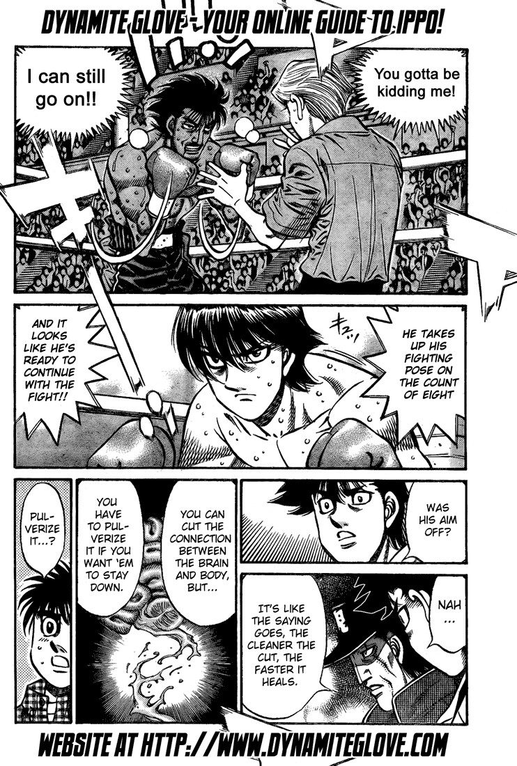 Hajime no Ippo chapter 826 page 10