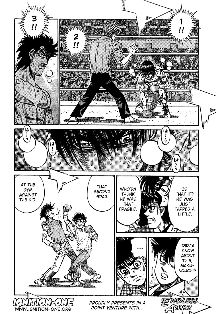 Hajime no Ippo chapter 839 page 1