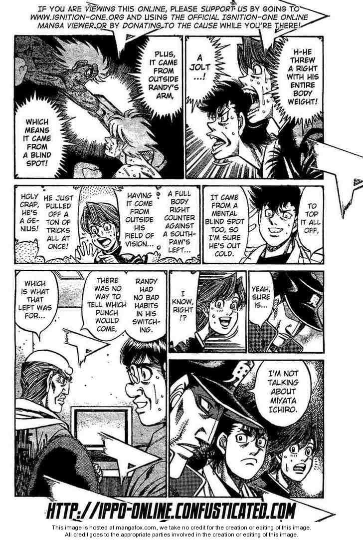 Hajime no Ippo chapter 845 page 1