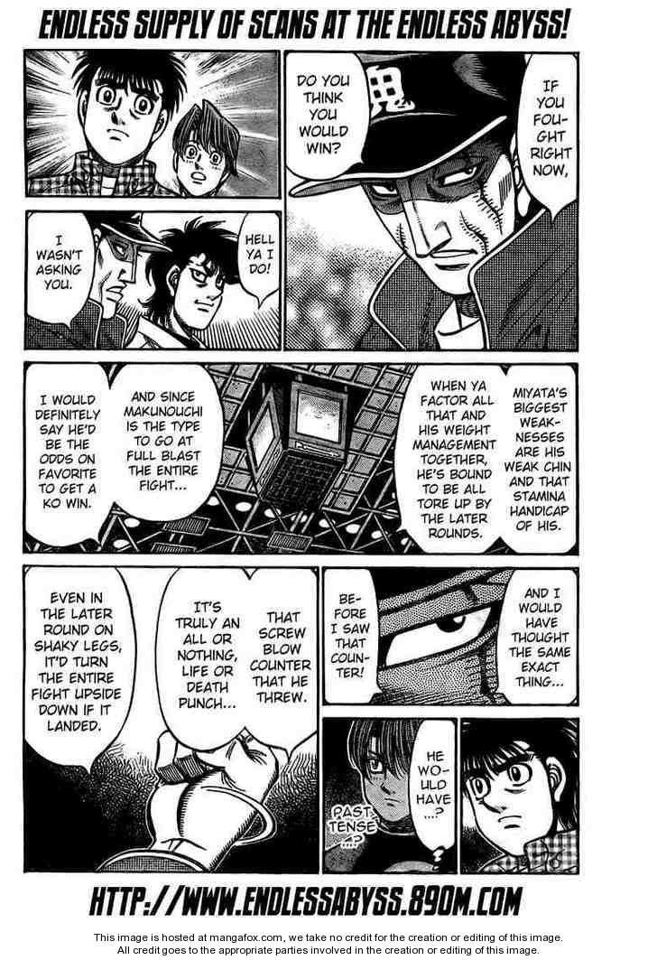 Hajime no Ippo chapter 847 page 7