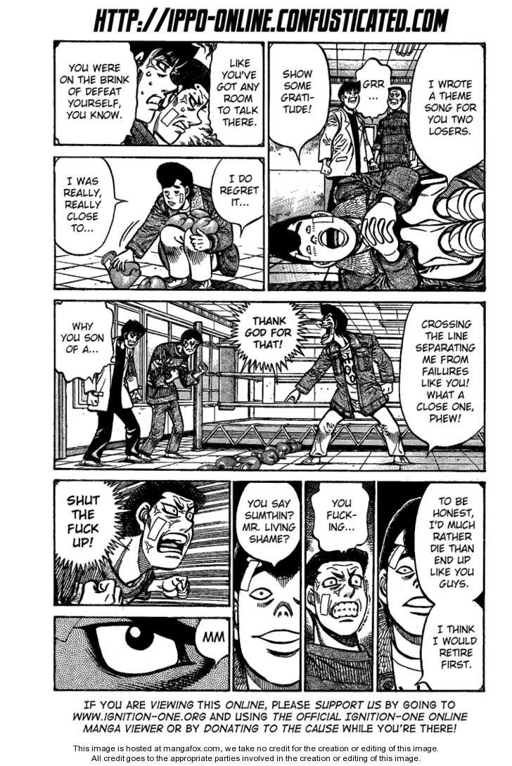Hajime no Ippo chapter 850 page 1