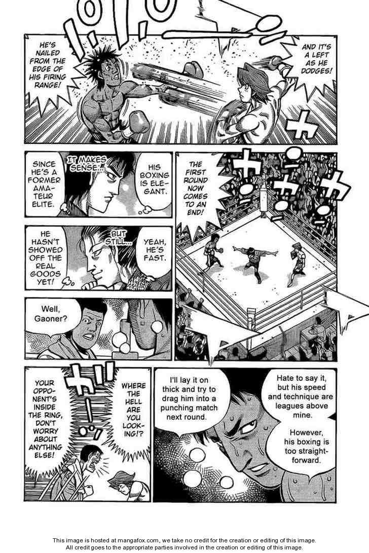 Hajime no Ippo chapter 852 page 1