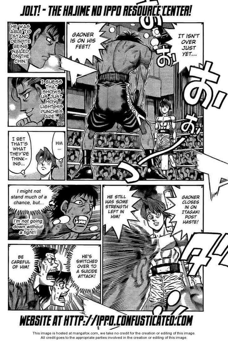 Hajime no Ippo chapter 852 page 11
