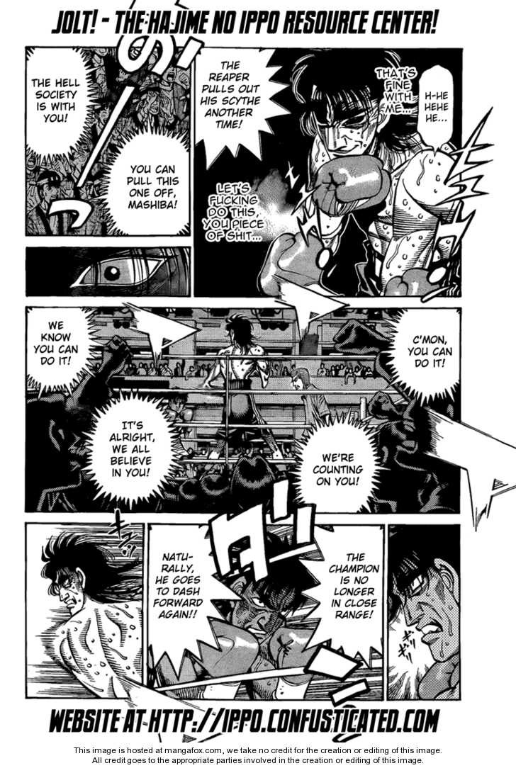 Hajime no Ippo chapter 854 page 11