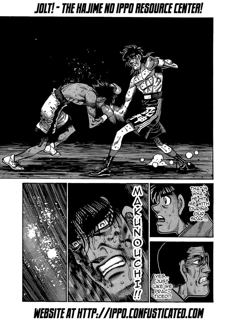 Hajime no Ippo chapter 855 page 10