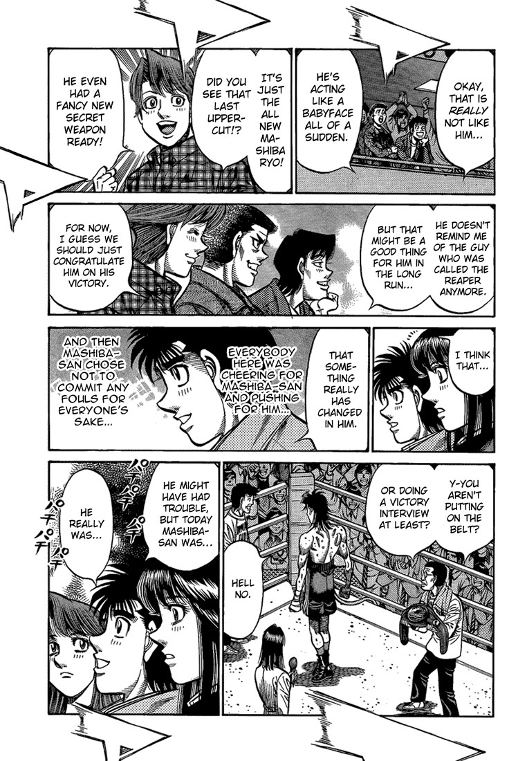 Hajime no Ippo chapter 855 page 16