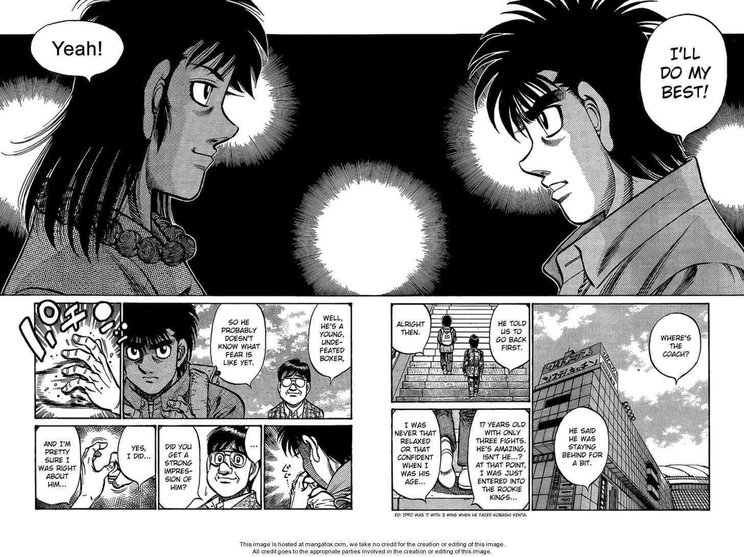 Hajime no Ippo chapter 863 page 11