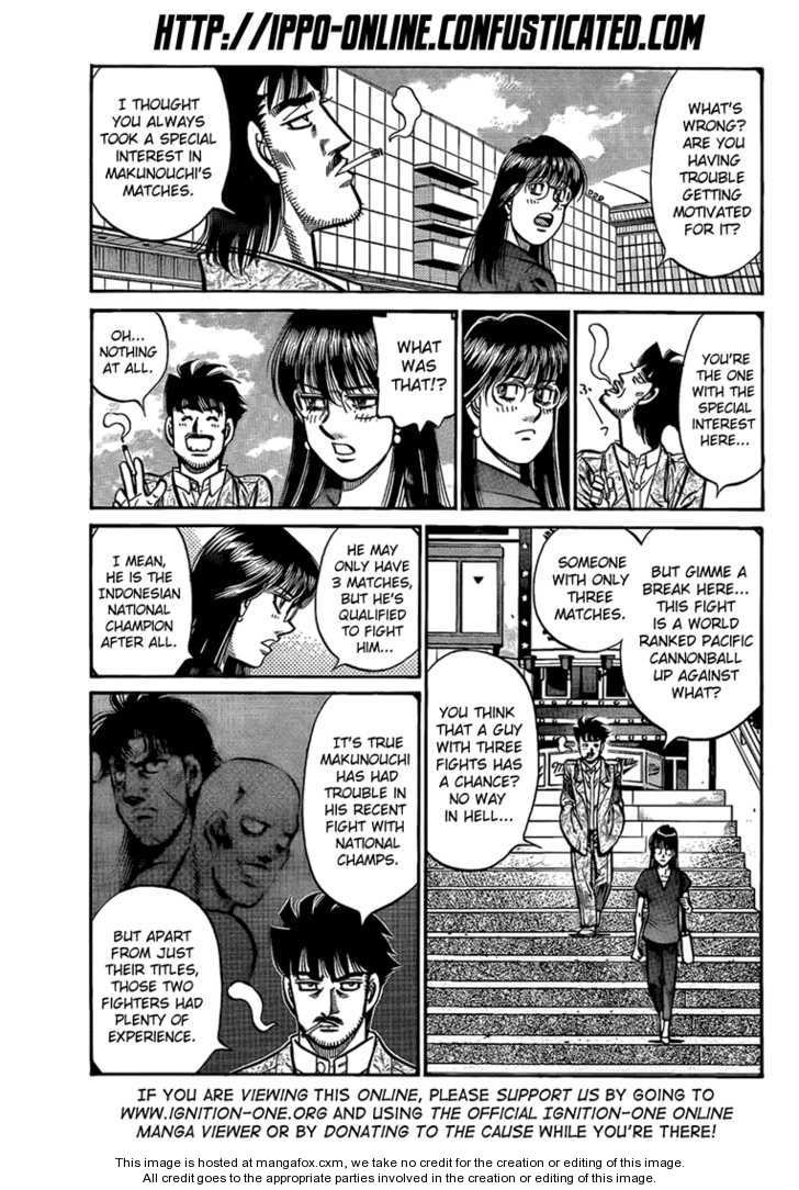 Hajime no Ippo chapter 863 page 3