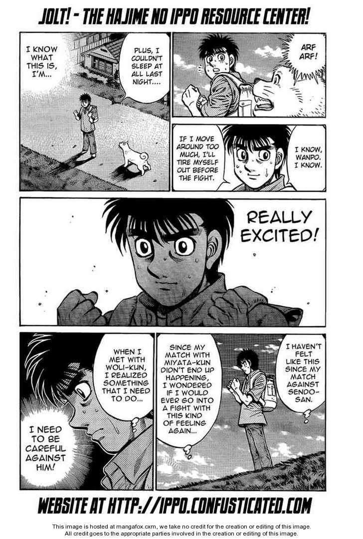 Hajime no Ippo chapter 864 page 11