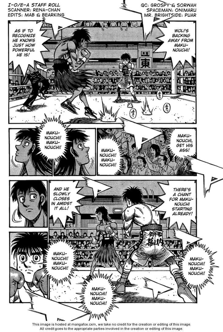 Hajime no Ippo chapter 866 page 1