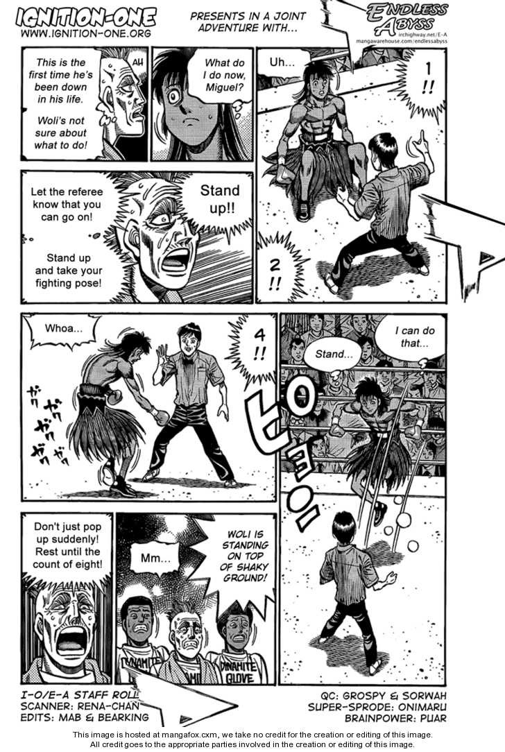 Hajime no Ippo chapter 868 page 1