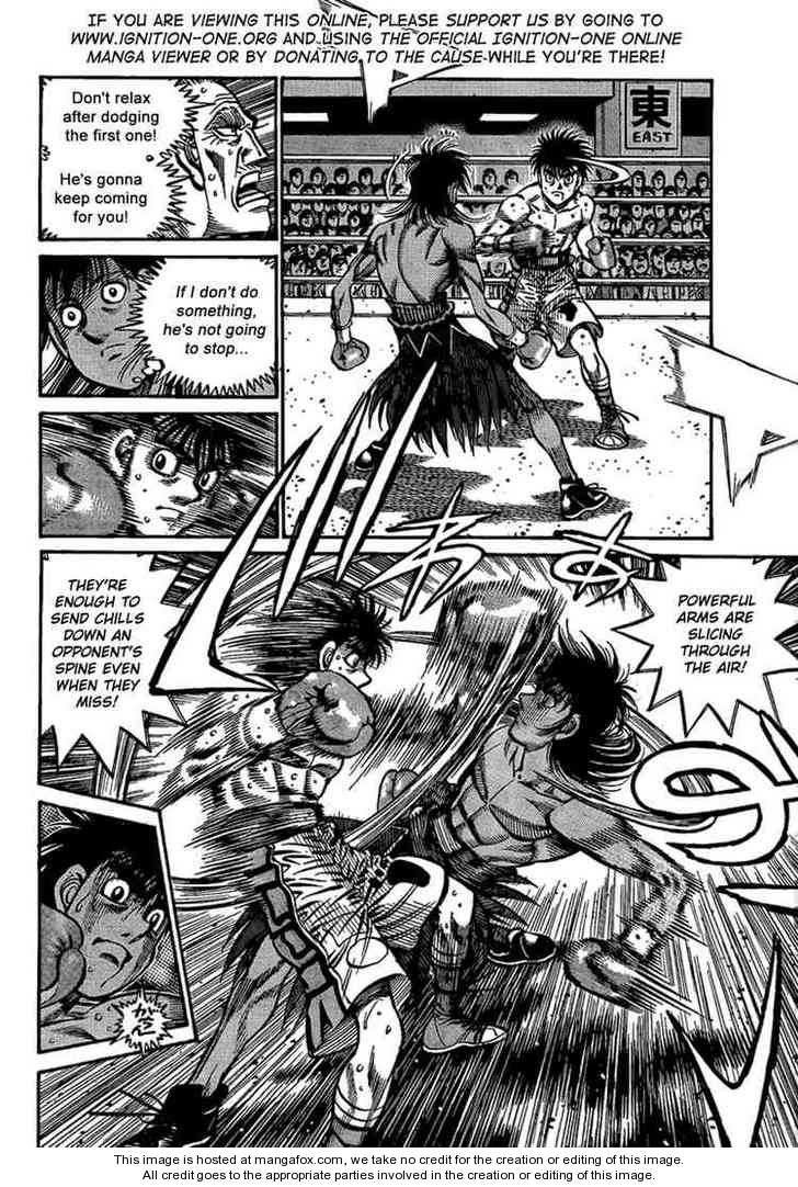 Hajime no Ippo chapter 869 page 1