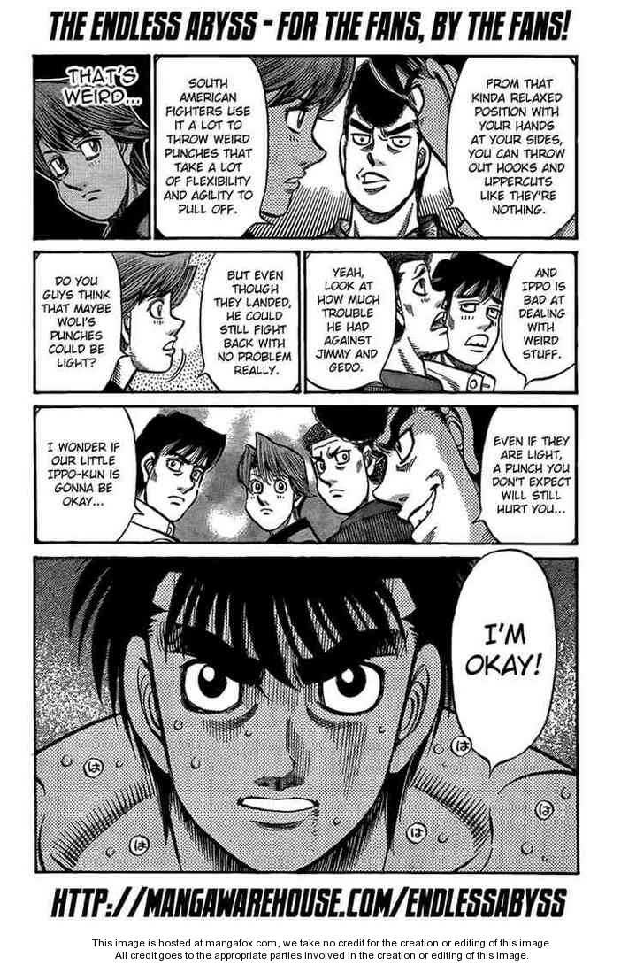 Hajime no Ippo chapter 869 page 9