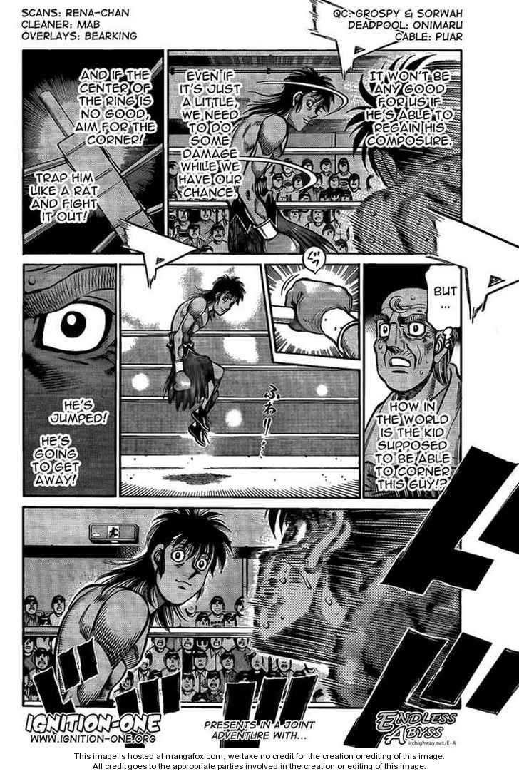 Hajime no Ippo chapter 876 page 3