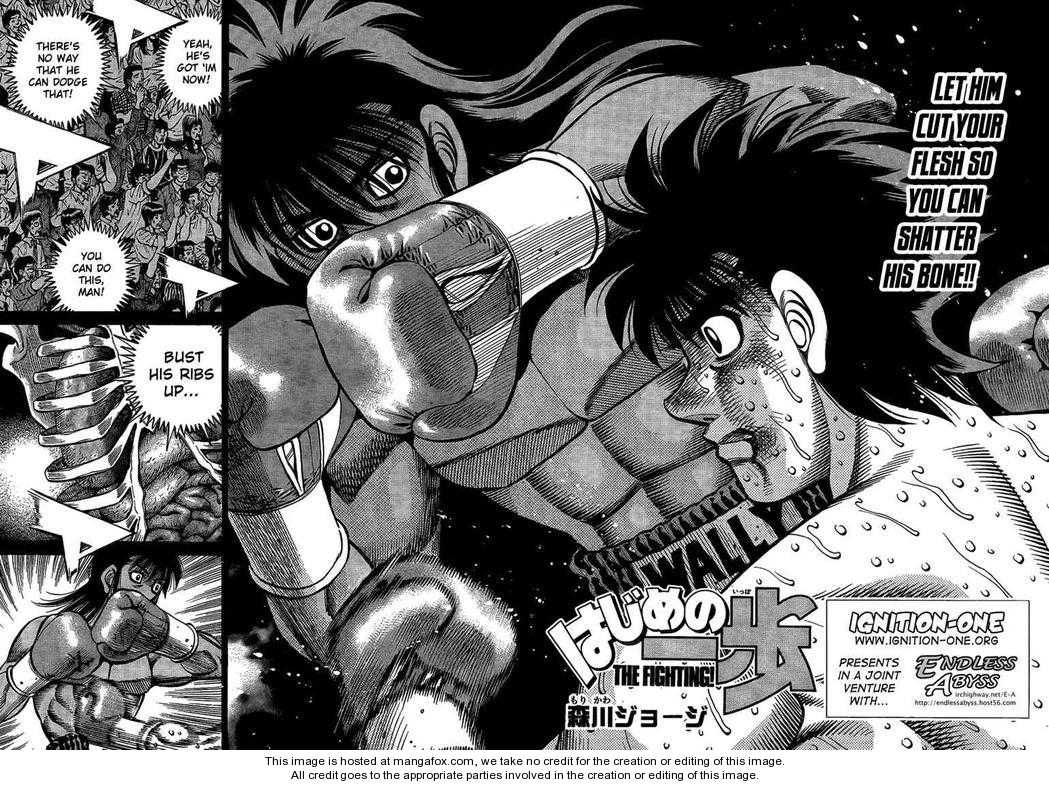 Hajime no Ippo chapter 880 page 1