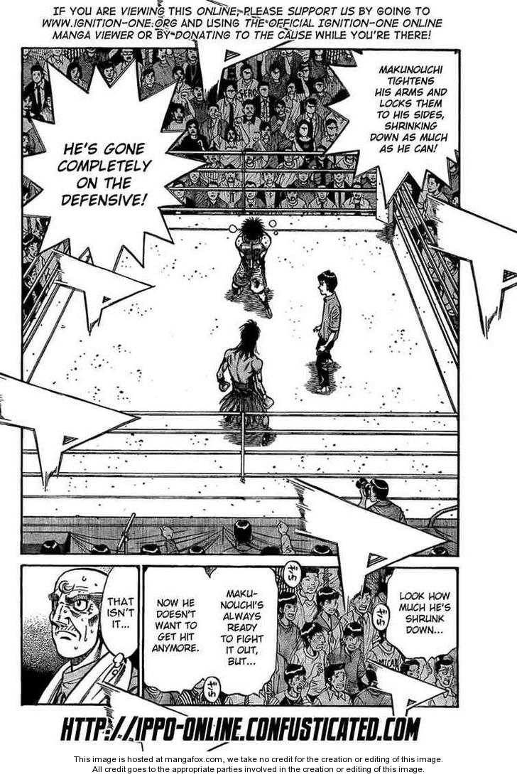 Hajime no Ippo chapter 881 page 1