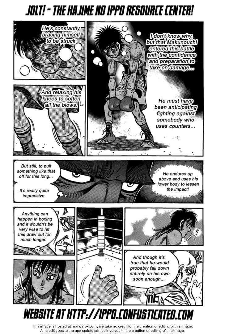 Hajime no Ippo chapter 886 page 9