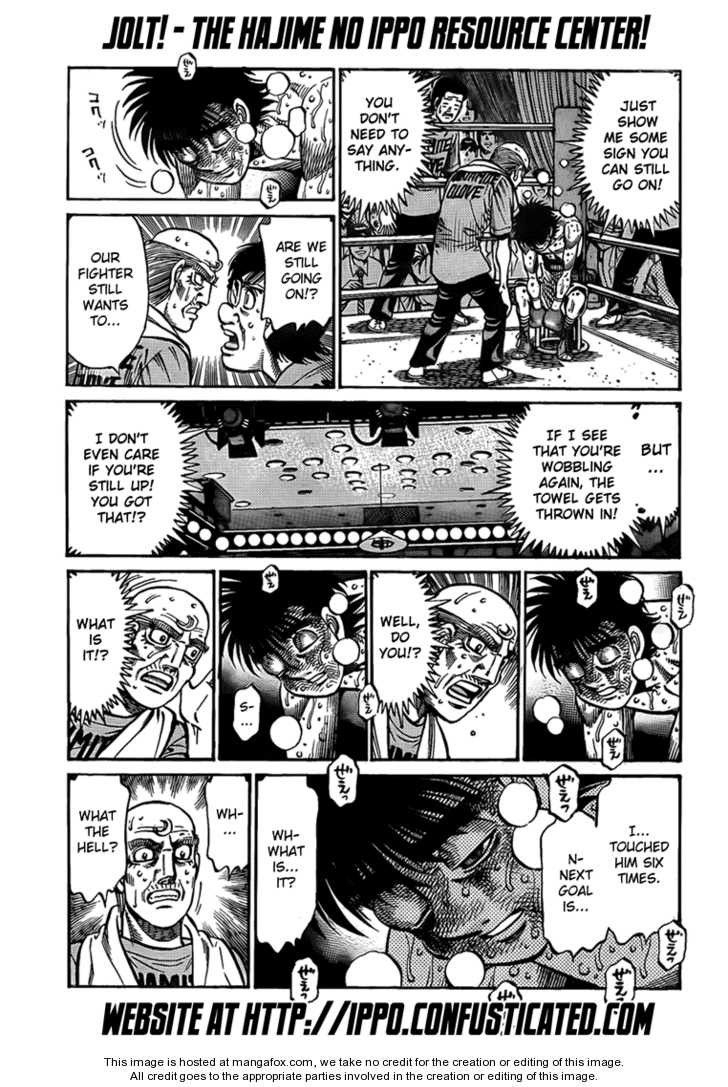 Hajime no Ippo chapter 887 page 12