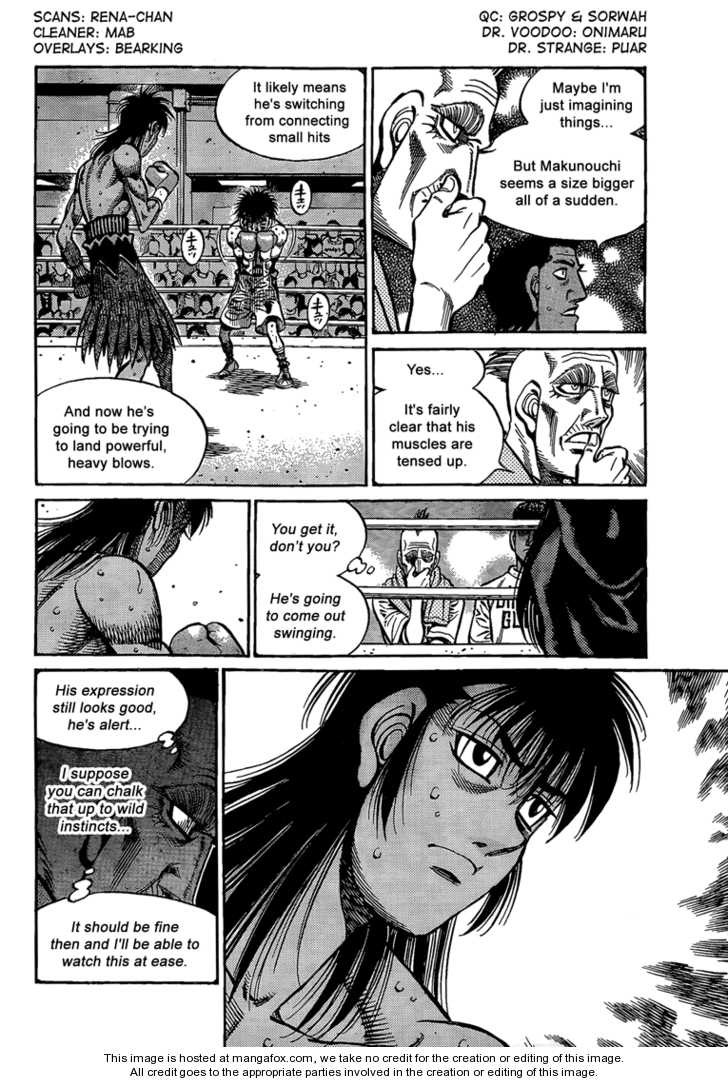 Hajime no Ippo chapter 888 page 1
