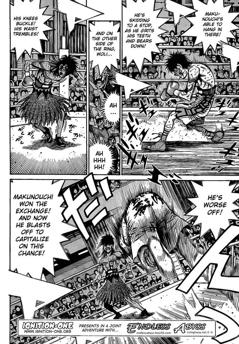 Hajime no Ippo chapter 891 page 1