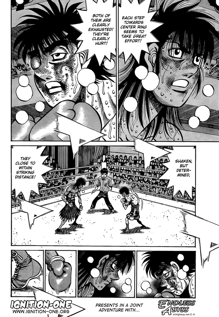 Hajime no Ippo chapter 892 page 1