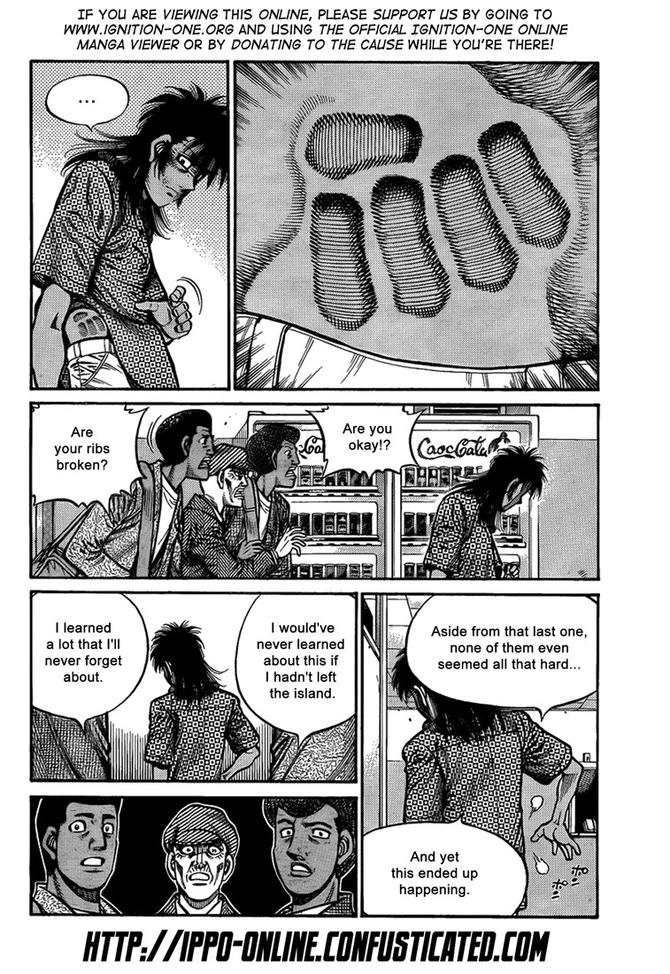 Hajime no Ippo chapter 897 page 1