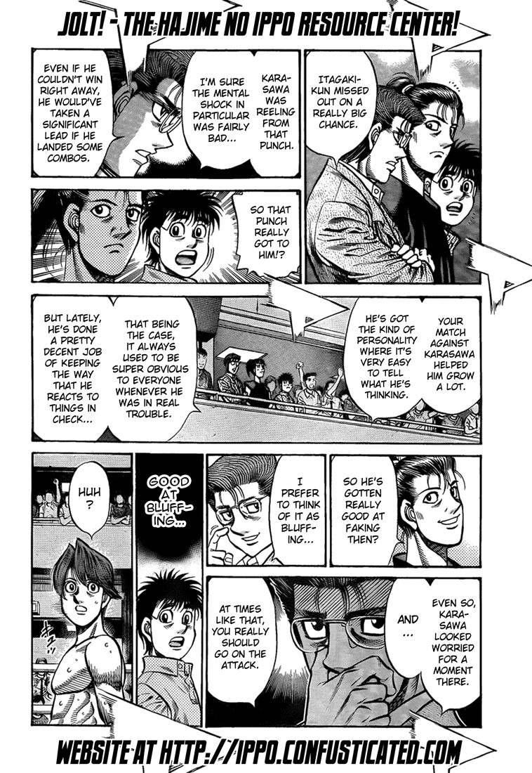 Hajime no Ippo chapter 902 page 9
