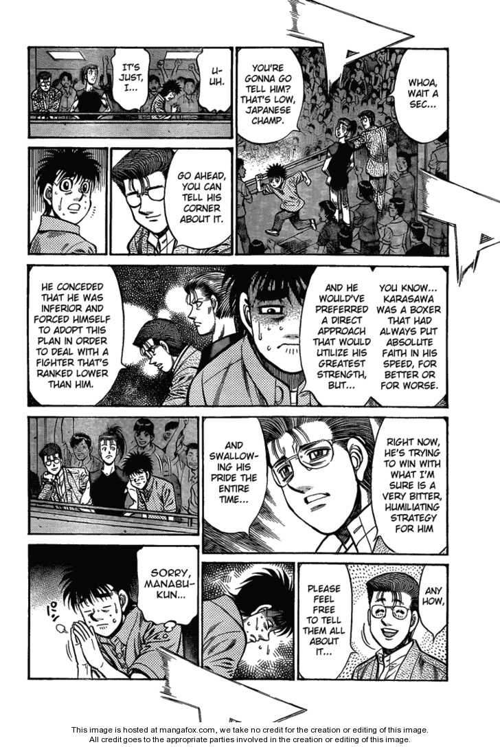 Hajime no Ippo chapter 904 page 15