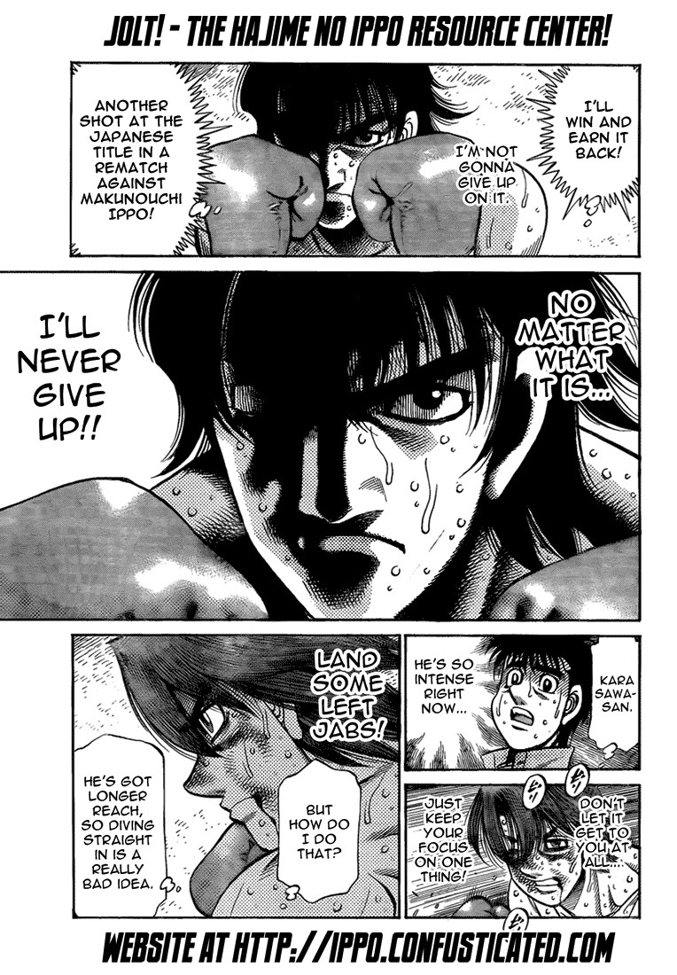 Hajime no Ippo chapter 907 page 7