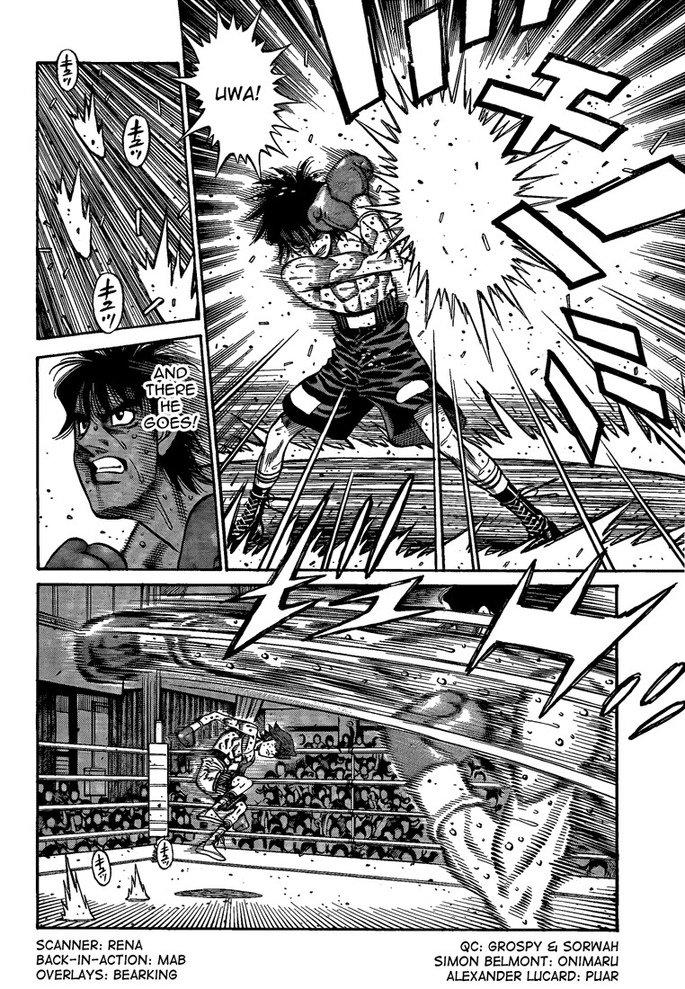 Hajime no Ippo chapter 908 page 1