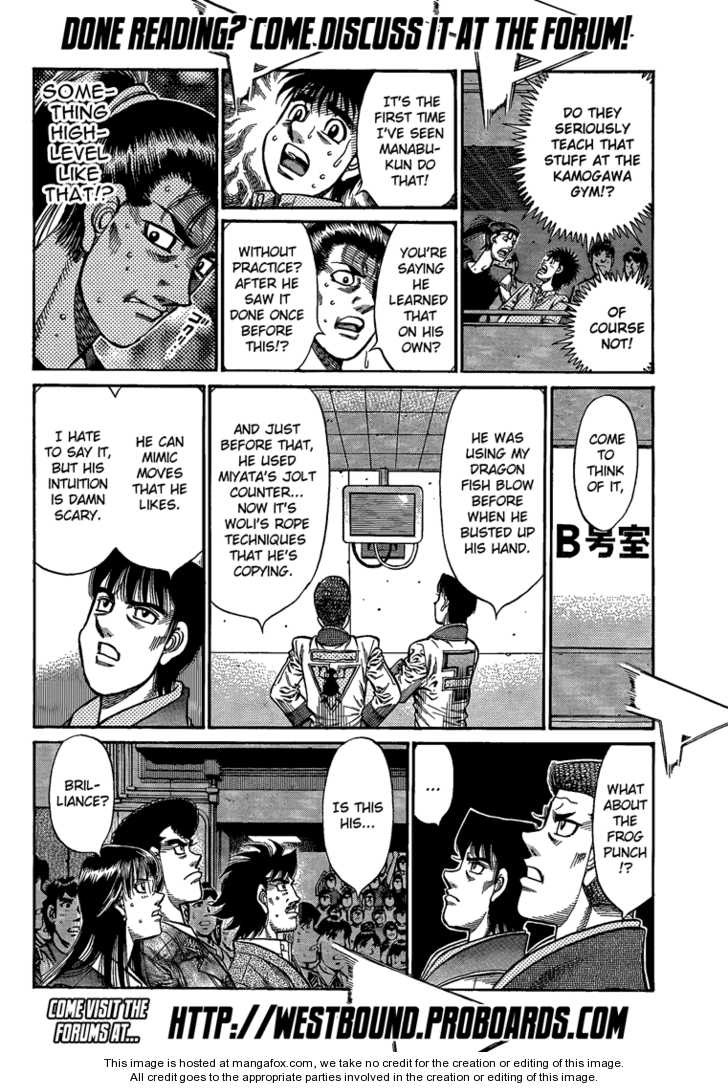 Hajime no Ippo chapter 909 page 11