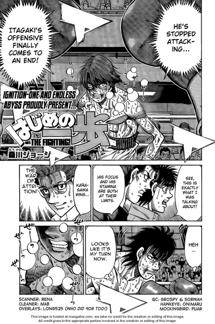 Hajime no Ippo chapter 910 page 2