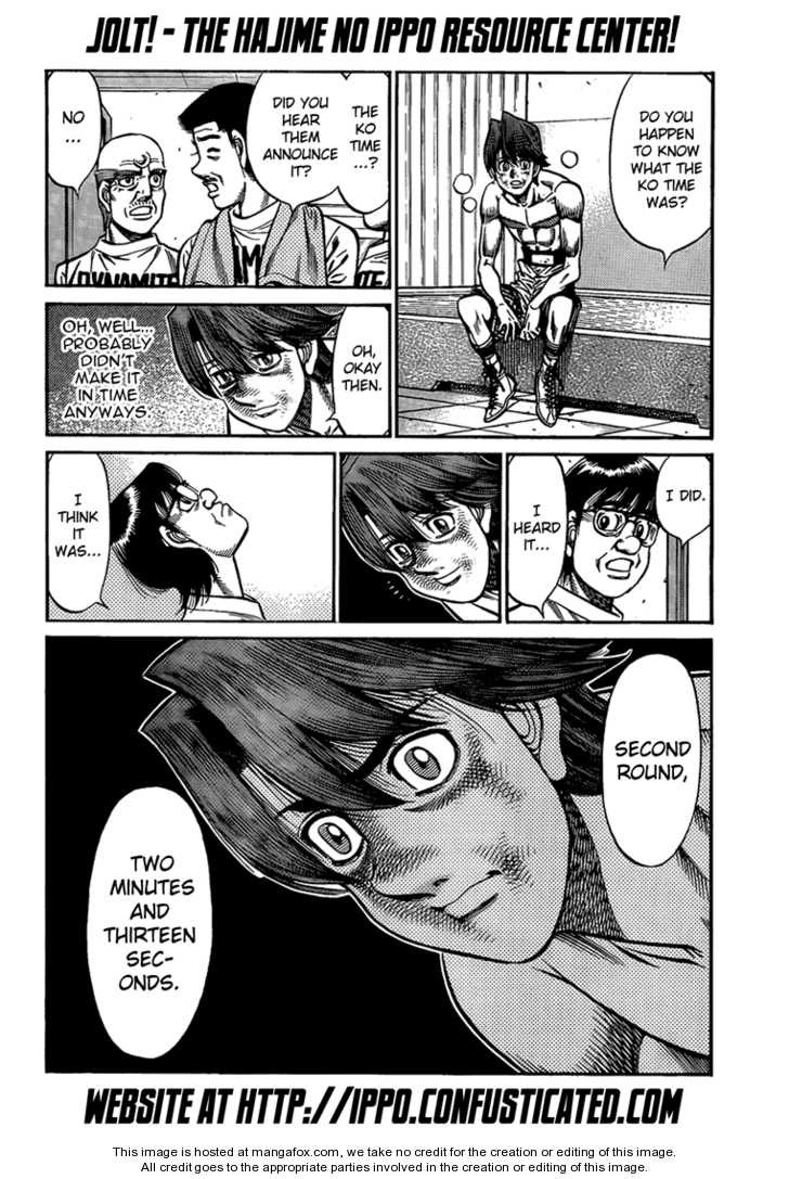 Hajime no Ippo chapter 911 page 9