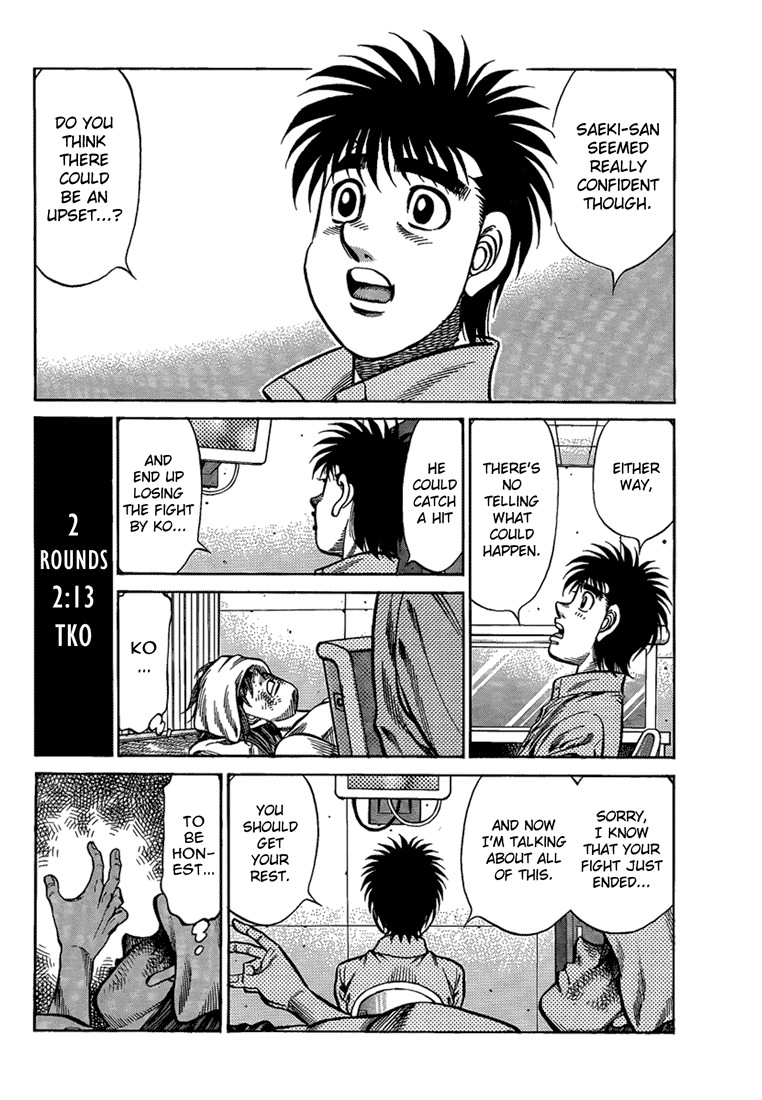 Hajime no Ippo chapter 912 page 1
