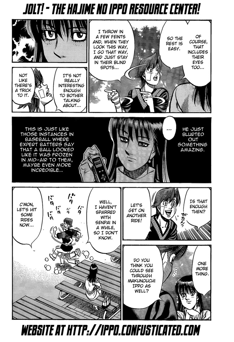 Hajime no Ippo chapter 914 page 11