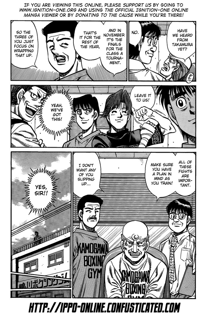 Hajime no Ippo chapter 917 page 1