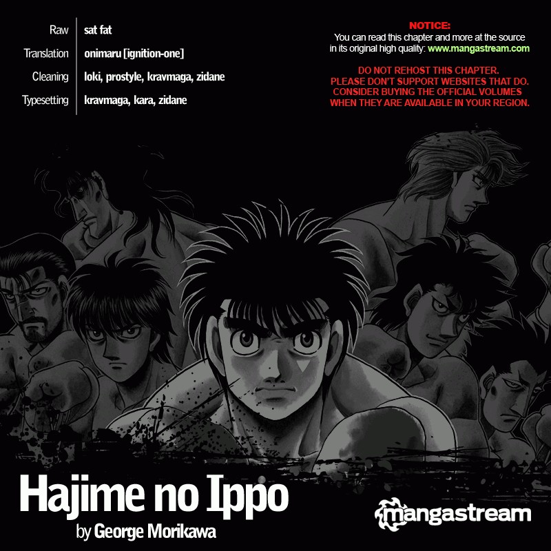 Hajime no Ippo chapter 935 page 1