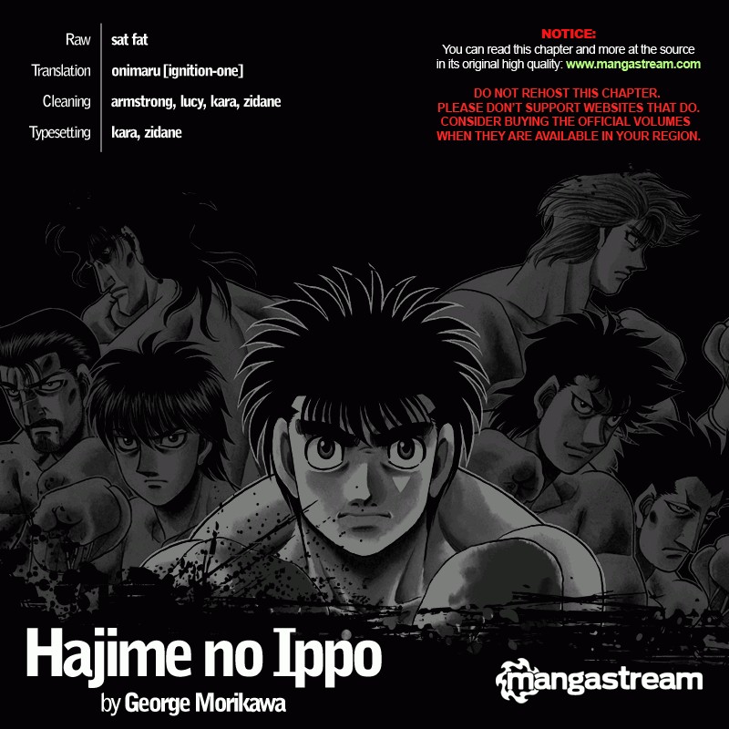Hajime no Ippo chapter 936 page 1