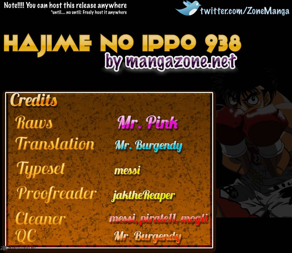 Hajime no Ippo chapter 938 page 17
