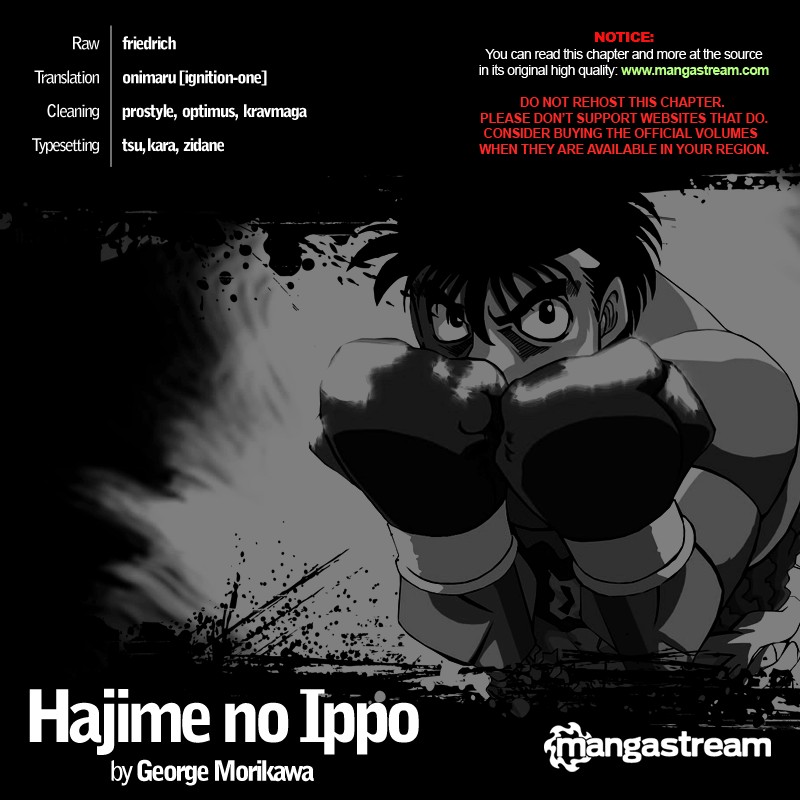 Hajime no Ippo chapter 955 page 1
