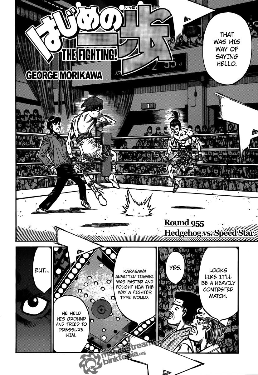 Hajime no Ippo chapter 955 page 2