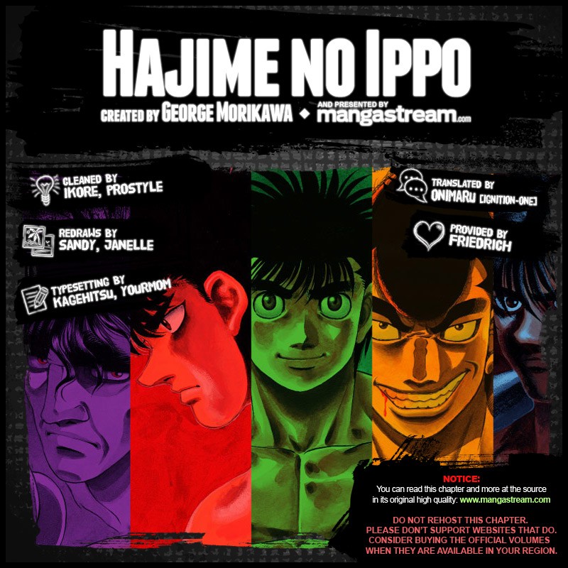 Hajime no Ippo chapter 976 page 1