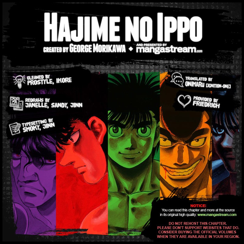 Hajime no Ippo chapter 989 page 1